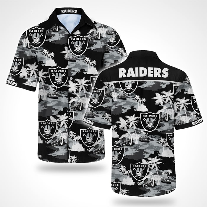 Oakland Raiders Hawaiian Shirt Aloha-2
