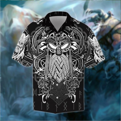 Odin Hawaiian Shirt – Gift For Skull Lover