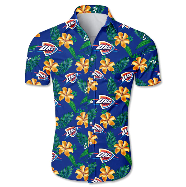 Oklahoma City Thunder Hawaiian Shirt