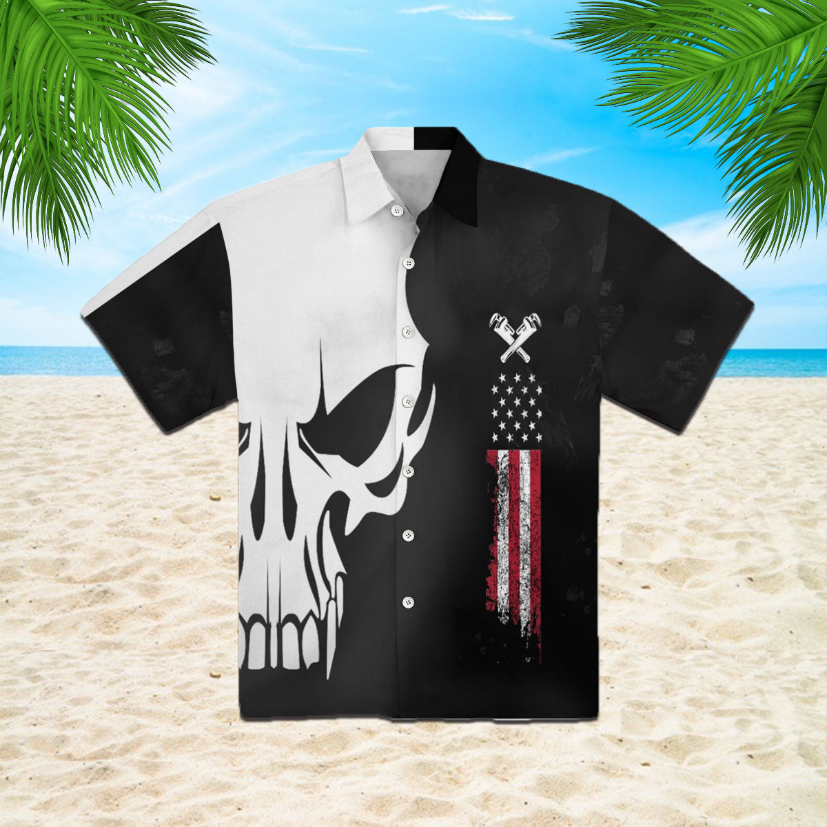Oragontee Plumber Proud Skull Hawaiian Shirt