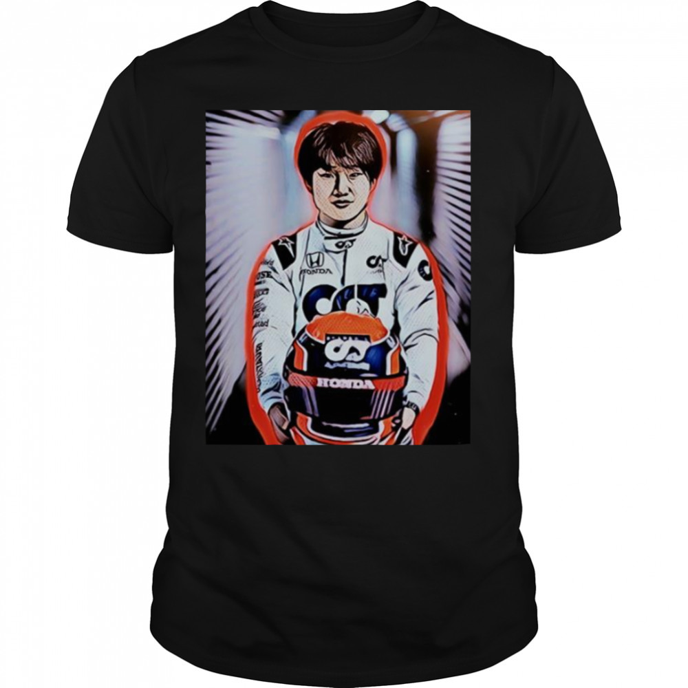 Tsunoda Pop Art Yuki Formula 1 shirt