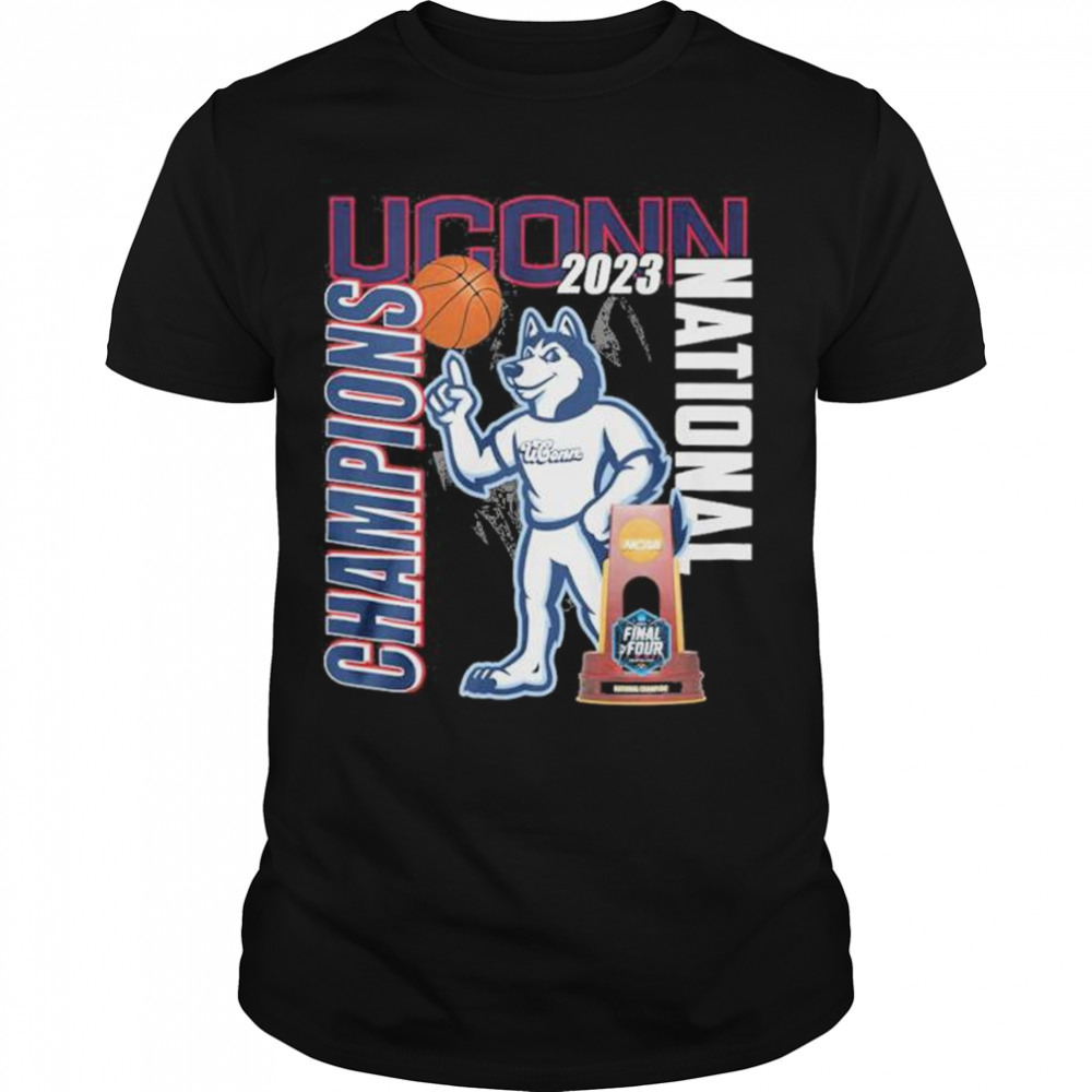 UConn Huskies Jonathan the Husky 2023 National Champions shirt