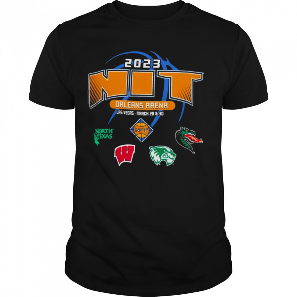 4 team 2023 Division I Men’s Basketball Postseason NIT shirt