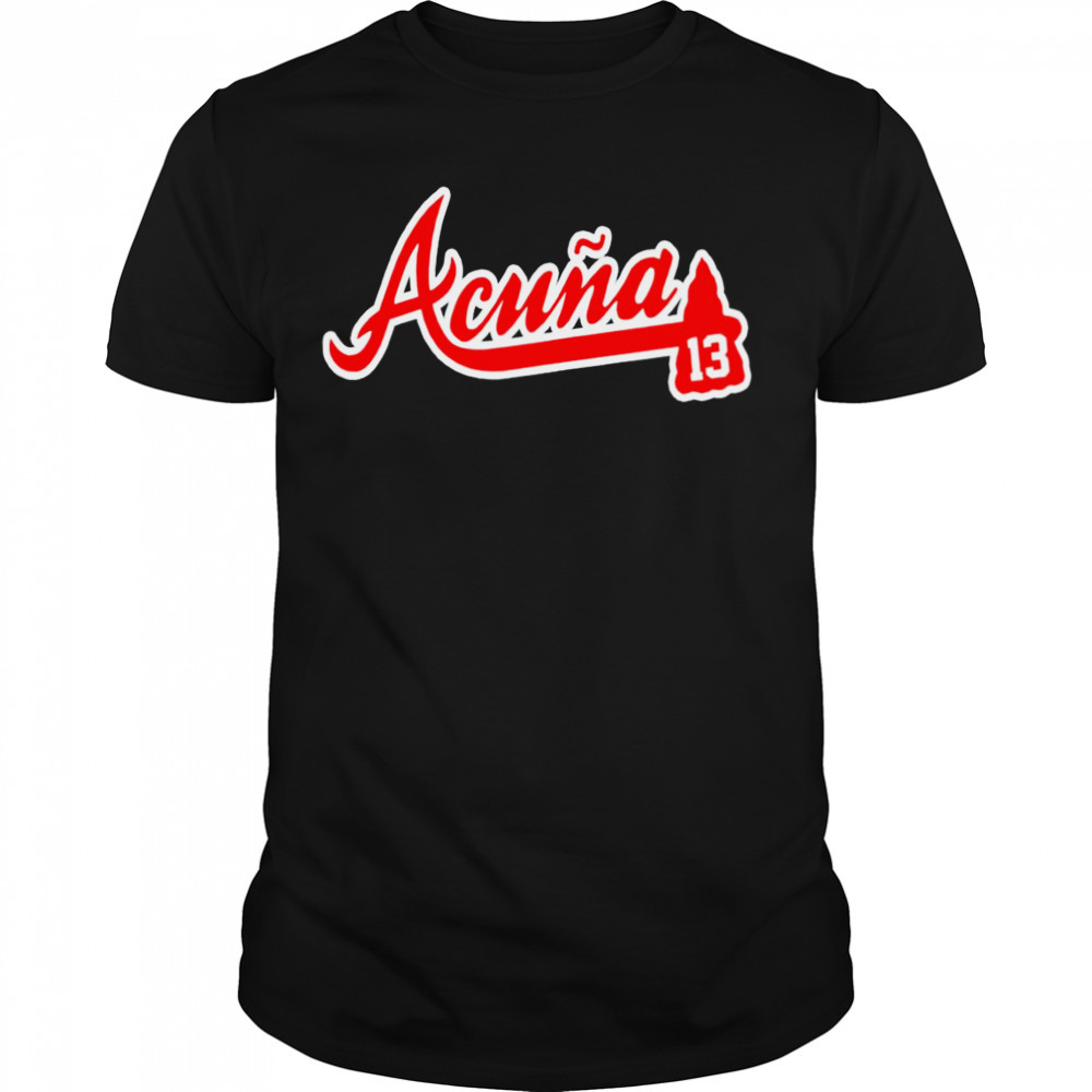 Acuna Jr. 13 Atlanta Braves shirt