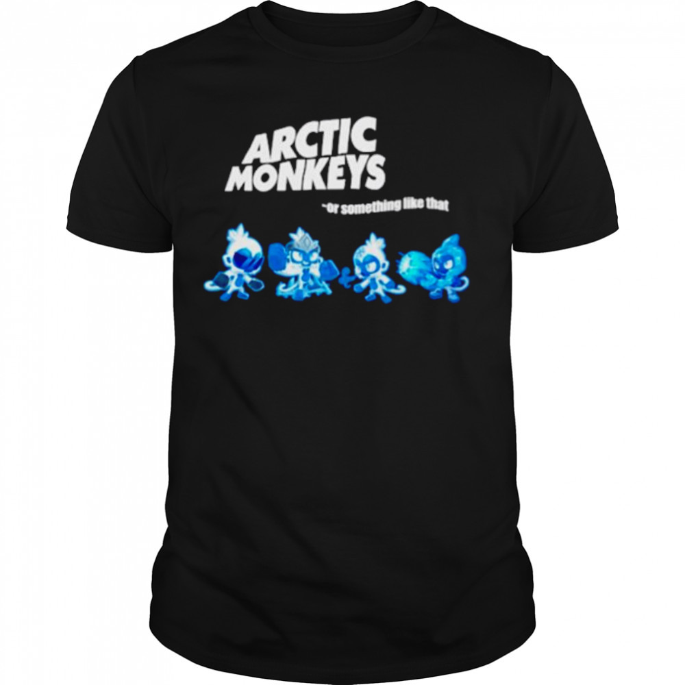 Arctic monkeys or something like shirt