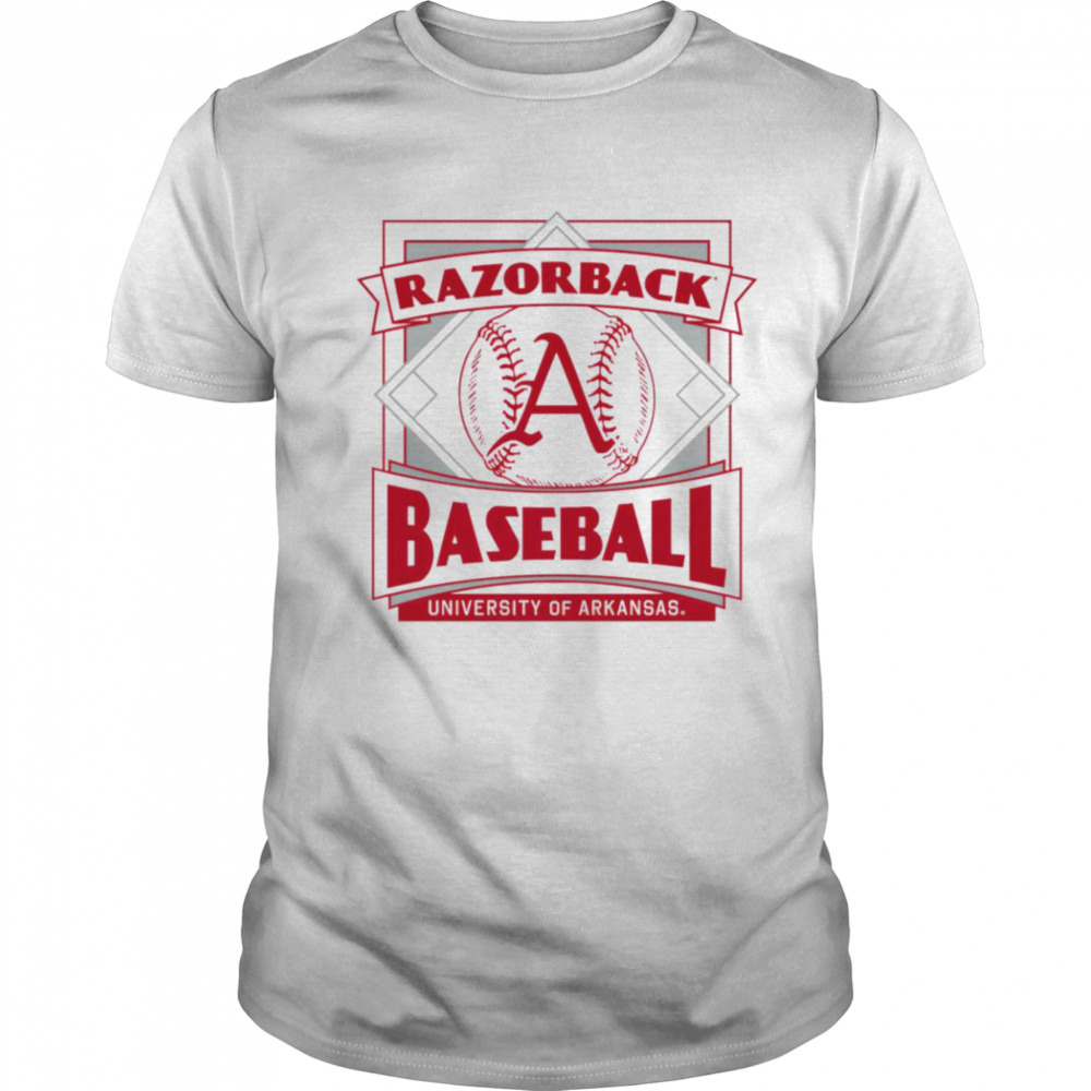 Arkansas Razorbacks University of Arkansas baseball shirt