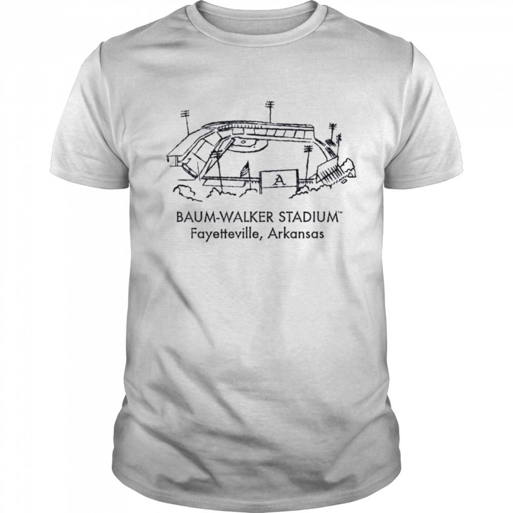 Baum-Walker stadium Fayetteville Arkansas shirt
