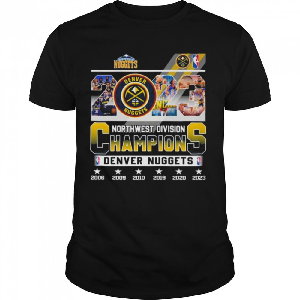 Denver Nuggets 2023 Northwest Division Champions shirt