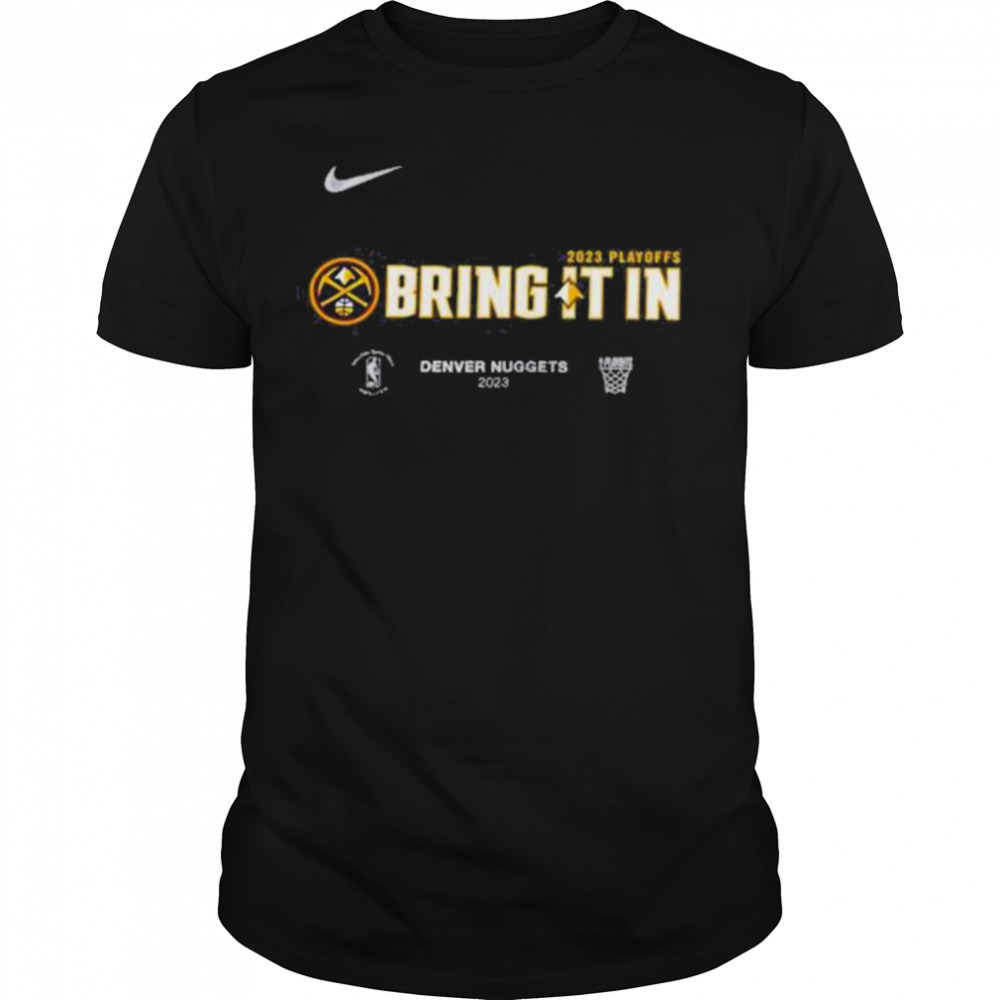 Denver Nuggets Nike 2023 NBA Playoffs Mantra T-Shirt