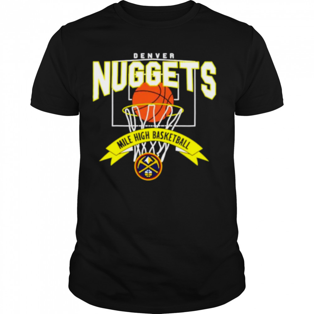 Denver Nuggets Tommy Jeans Tim Backboard Mile High basketball 2023 shirt