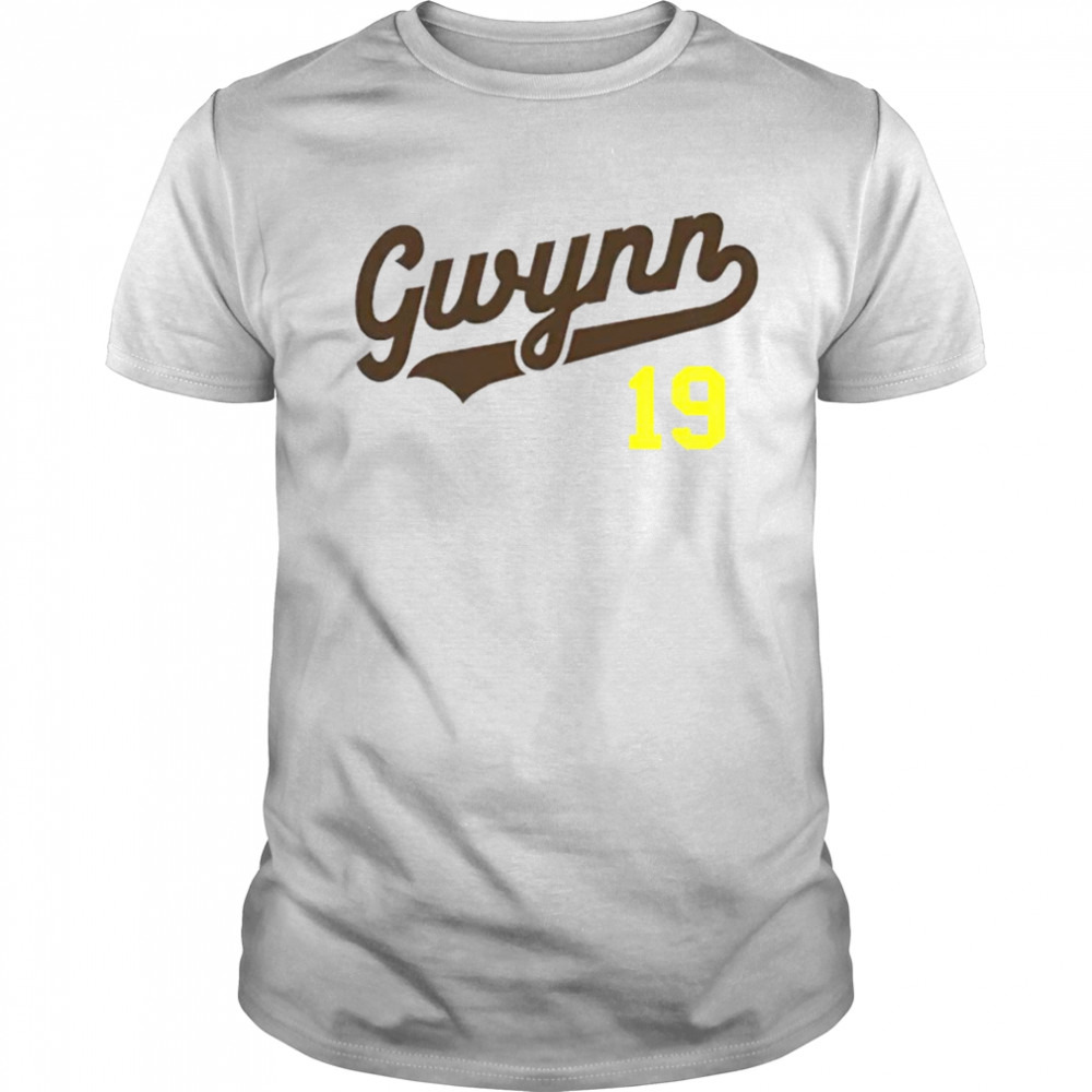 Gwynn 19 San Diego Padres shirt
