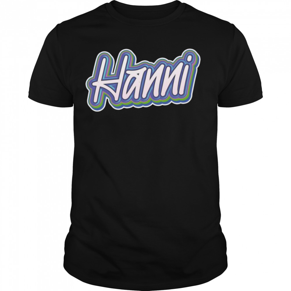 Hanni Name Text Newjeans shirt