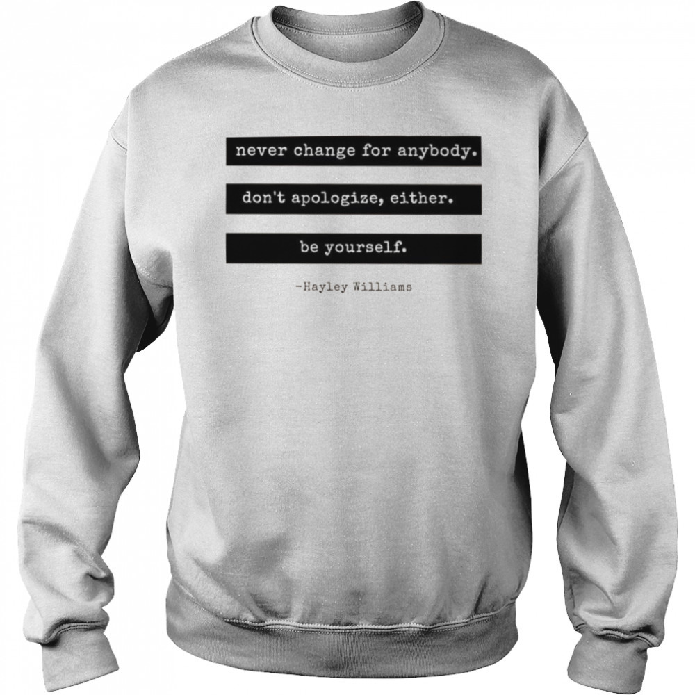Sweat shirt