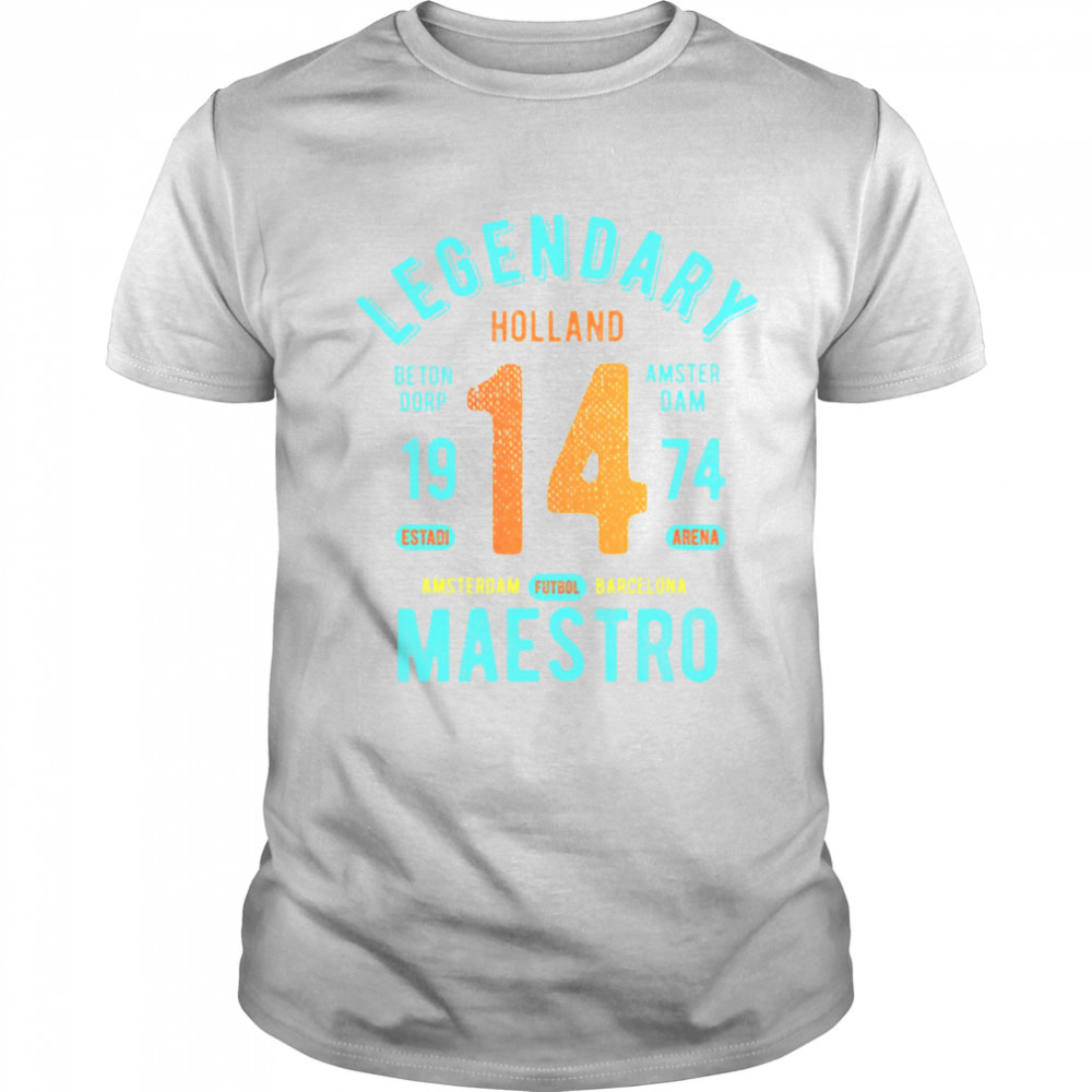 Holland Legendary Maestro 14 Oranje Football shirt
