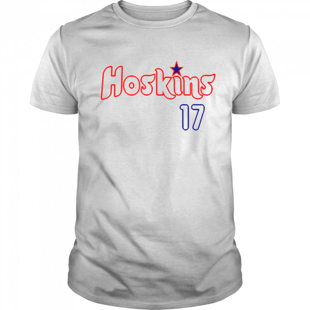 Hoskins 17 Philadelphia Phillies shirt