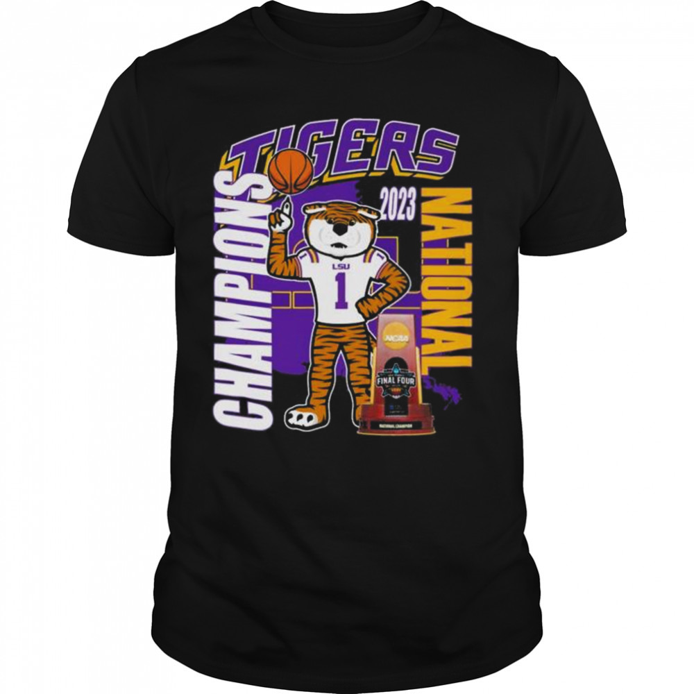 LSU Tigers Mascot 2023 National Champions shirt
