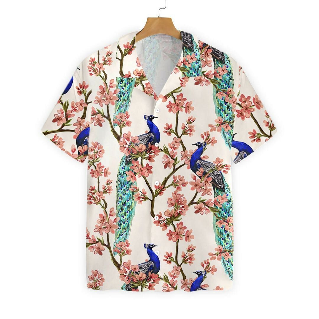 Oriental Peacock 3d All Over Printed Hawaiian Shirt