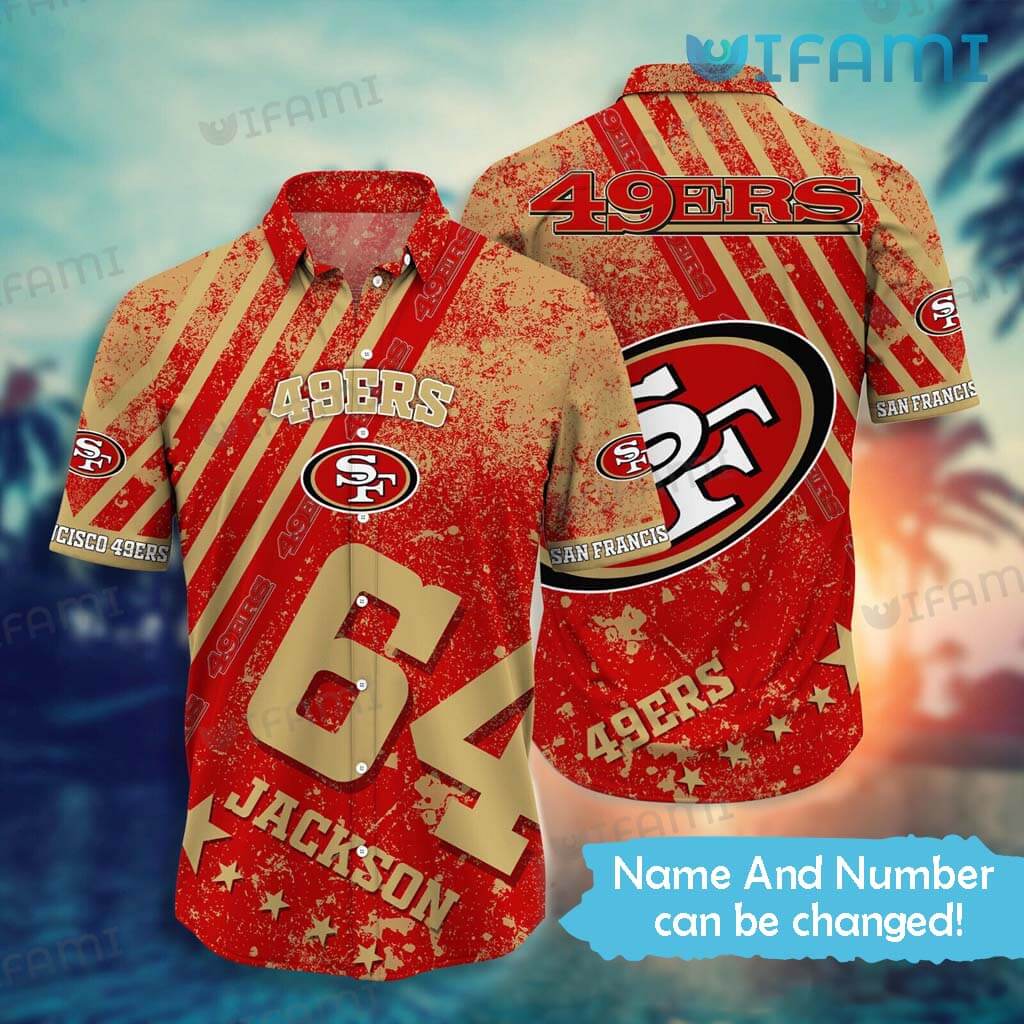 Personalized 49ers Hawaiian Shirt San Francisco 49ers Gift