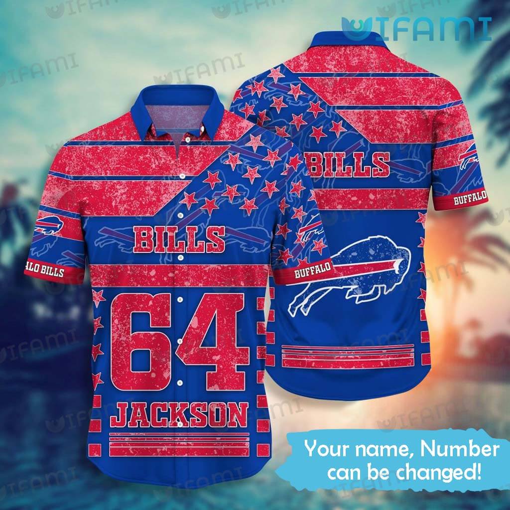 Personalized Buffalo Bills Hawaiian Shirt Star Buffalo Bills Gift