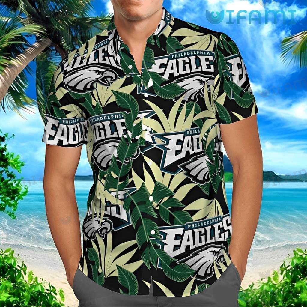 Philadelphia Eagles Hawaiian Shirt Banana Leaf Philadelphia Eagles Gift