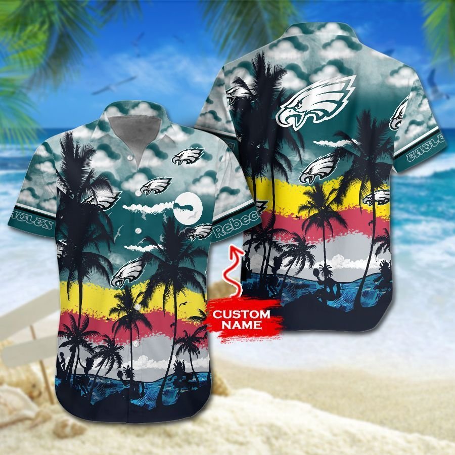 Philadelphia Eagles Nfl Hawaiian Shirt For Fans 04-12