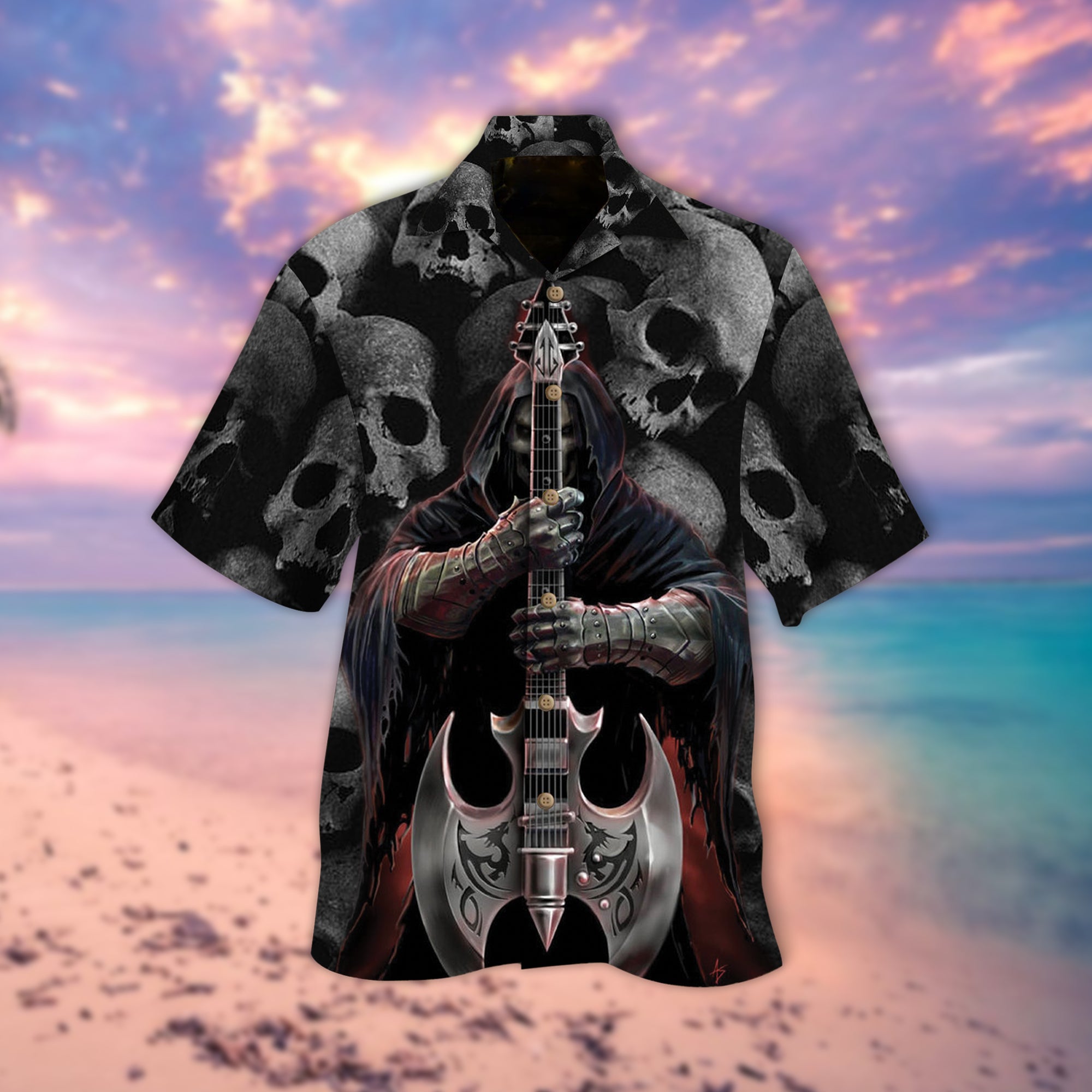 Rock Your Skull Hawaiian Shirt