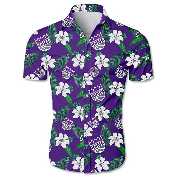 Sacramento Kings Hawaiian Shirt