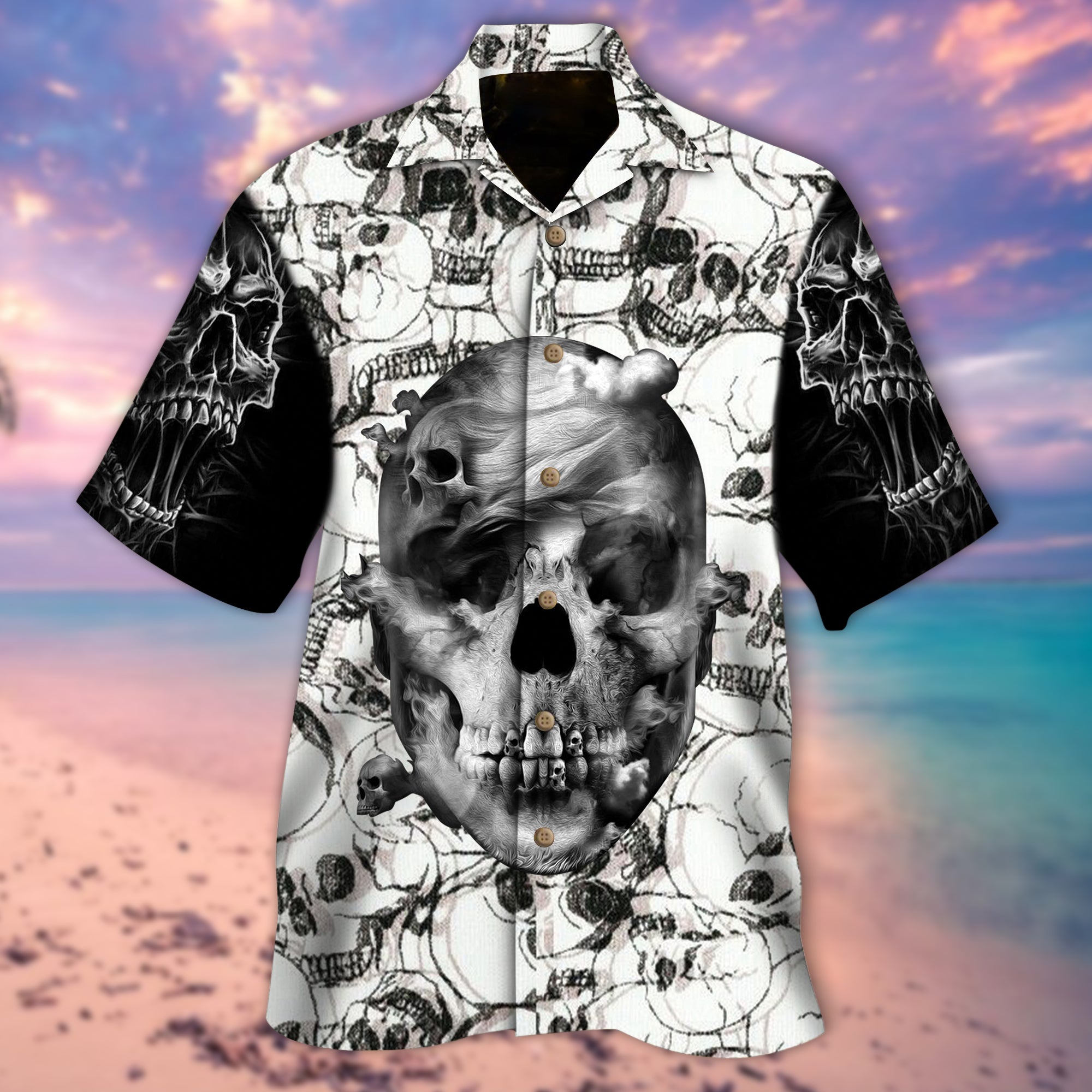 Sameless Skull Hawaiian Shirt