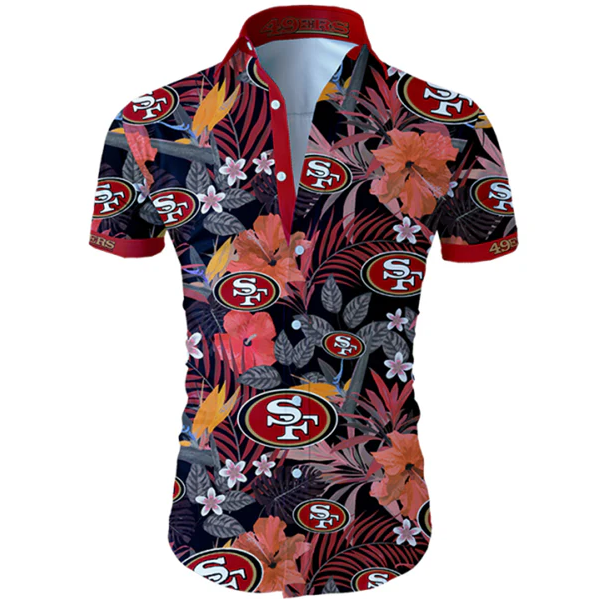 San Francisco 49ers Hawaiian Shirts