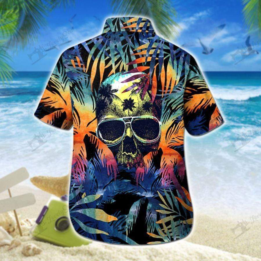 Screaming Skull Hawaiian Shirts
