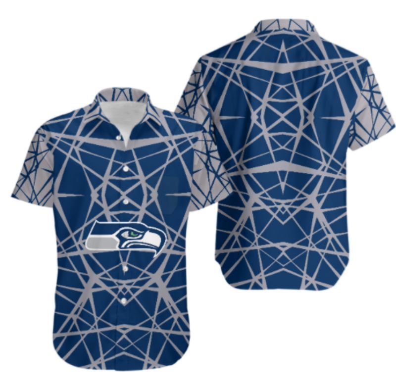 Seattle Seahawks Nfl Hawaiian Shirt For Fans 01-1