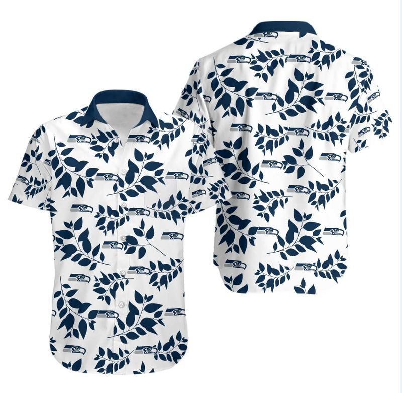 Seattle Seahawks Nfl Hawaiian Shirt For Fans 02-1