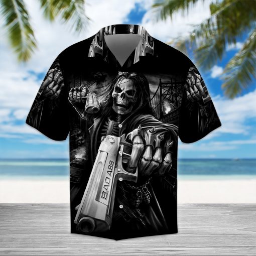 Shoot Hawaiian Shirt – Gift For Skull Lover-1