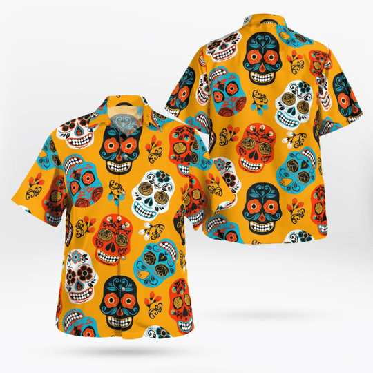 Skull 26 Hawaiian Shirt-1