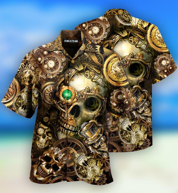 Skull Amazing Steampunk Limited Edition – Hawaiian Shirt