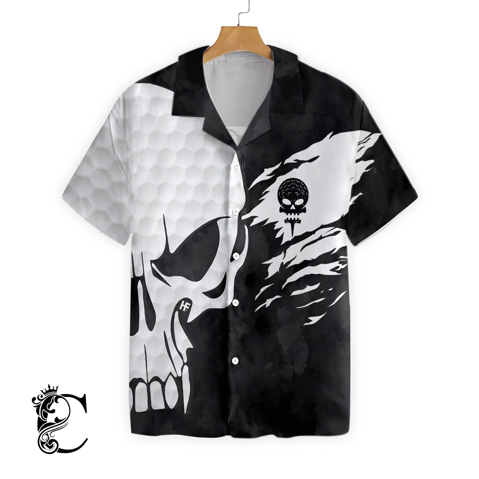 Skull And Golf Ez24 0503 Hawaiian Shirt-1