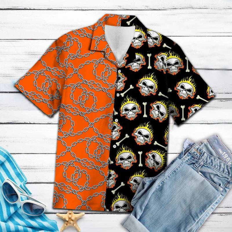 Skull Bones Ty2007 – Hawaiian Shirt-1
