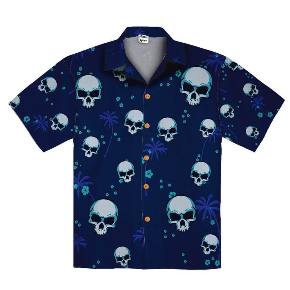 Skull Cute Hawaiian Aloha Shirts