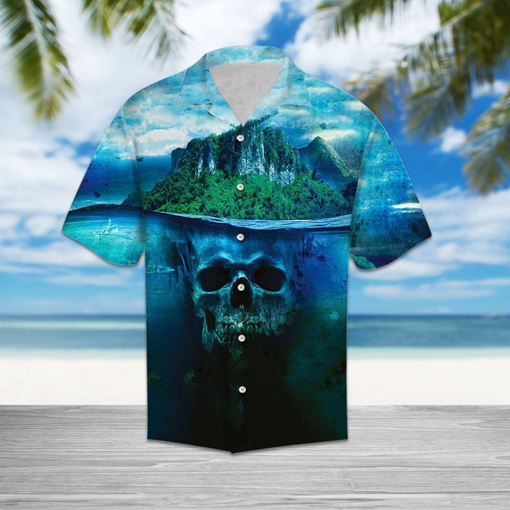 Skull Deep Water T0708 – Hawaiian Shirt