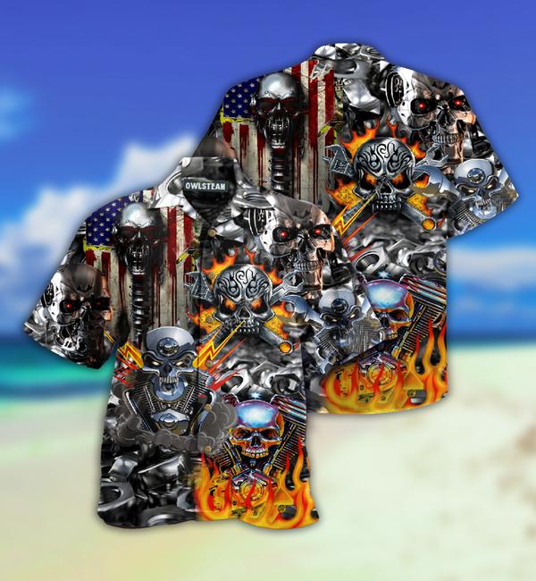 Skull Dont Fix Me Skull Edition – Hawaiian Shirt Hawaiian Shirt