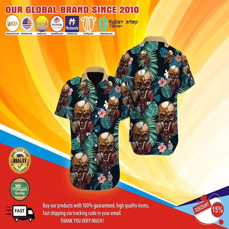 Skull Flower Hawaiian Shirt – Limited Edition