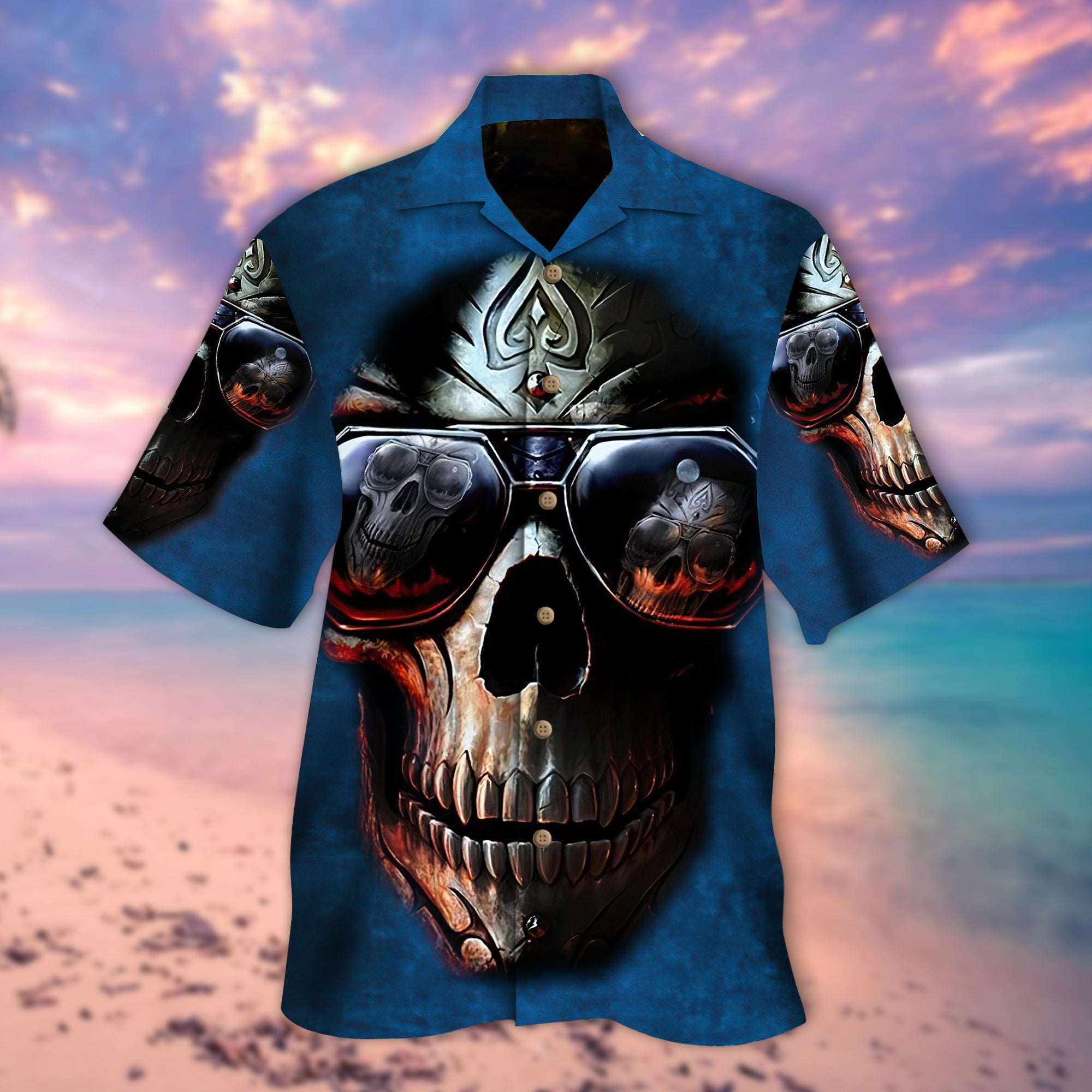 Skull Hawaiian Shirt – Pp02