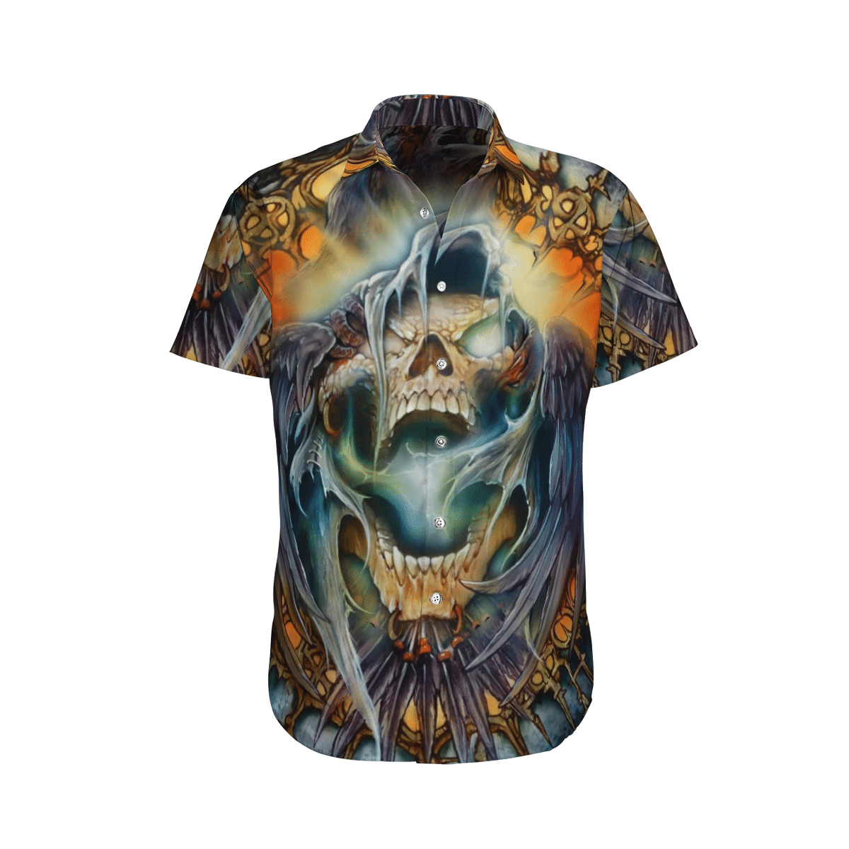 Skull Hawaiian Shirt – Bqd-sku0616b02-1