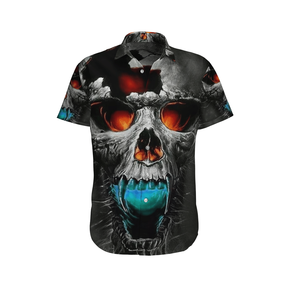 Skull Hawaiian Shirt – Bqd-sku0616b22-1