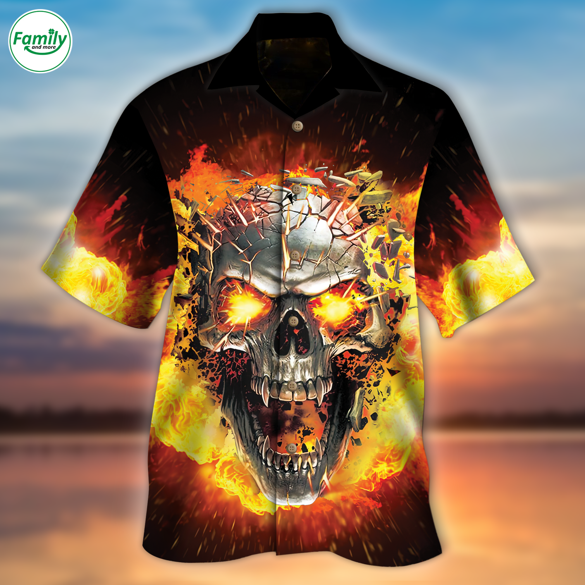 Skull Hawaiian Shirt – Nt0102-1