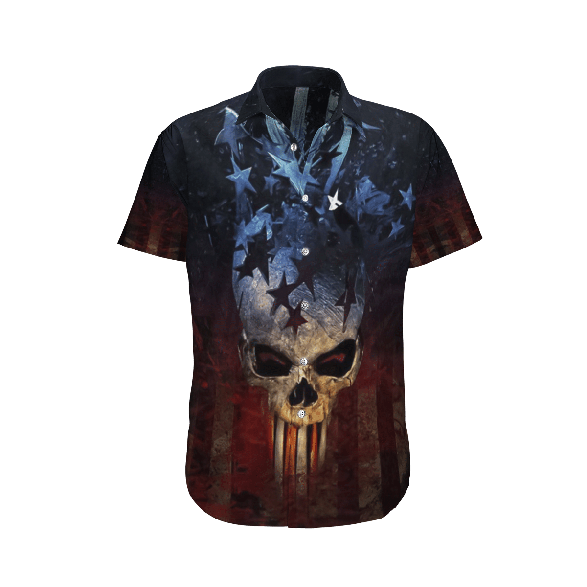 Skull Hawaiian Shirt –1