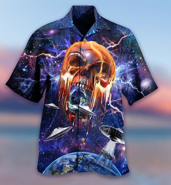 Skull Love Galaxy Limited Edition – Hawaiian Shirt