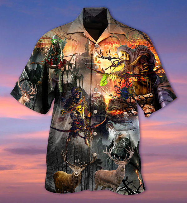 Skull Love Hunting Limited Edition – Hawaiian Shirt