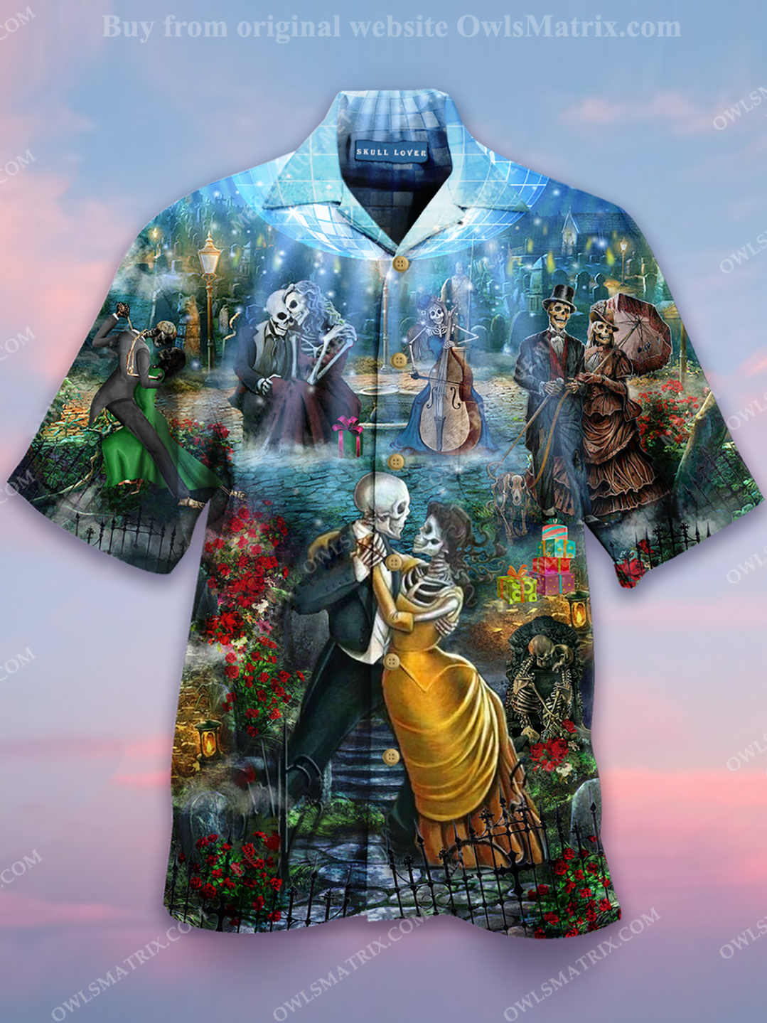 Skull Love Life Limited – Hawaiian Shirt 4-1