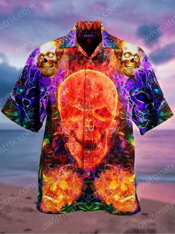 Skull Love Life Limited – Hawaiian Shirt 5 Hawaiian Shirt